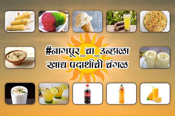 नागपूर चा उन्हाळा खाद्य पदार्थांची चंगळ
